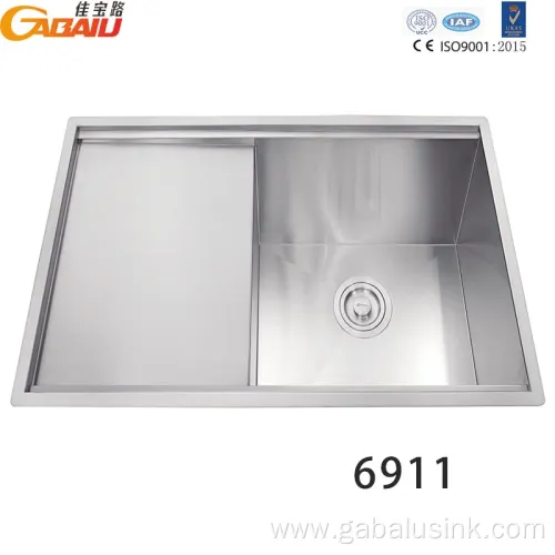 SUS 304 Stainless Steel Handmade Kitchen Sink